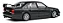 Chevrolet Omega Evo 500 Irmscher 1990 Preto 1:18 Solido - Imagem 2