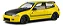 Honda Civic VTI B20 Spoon 1991 Amarelo 1:18 Solido - Imagem 1