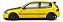 Honda Civic VTI B20 Spoon 1991 Amarelo 1:18 Solido - Imagem 5
