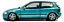 Honda Civic Sir Vti B20 (EG6) 1991 1:18 Solido Verde - Imagem 5