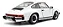 Porsche 911 (930) SC Carrera 1974 Branco 1:18 Solido - Imagem 2