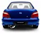 Subaru Impreza WRX STI 2006 Azul 1:24 Welly - Imagem 4