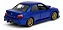 Subaru Impreza WRX STI 2006 Azul 1:24 Welly - Imagem 2