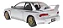 Subaru Impreza 22B STI 1998 Prata 1:18 Solido - Imagem 8