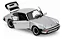Porsche 911 Turbo 1974 Prata 1:24 Welly - Imagem 3