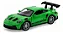 Porsche 911 (992) GT3 RS 2023 Verde 1:36 Welly - Imagem 1