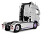 Volvo FH Globetrotter XL 2023 Prata e Roxo 1:24 Solido - Imagem 2