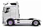 Volvo FH Globetrotter XL 2023 Prata e Roxo 1:24 Solido - Imagem 5