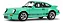 Porsche 911 Carrera RSR Iroc 1974 Verde 1:18 Solido - Imagem 1