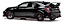 Honda Civic Type R (fk8) 2021 Preto 1:18 Autoart - Imagem 2