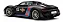 Porsche 918 Spyder Weissach Martini 1:18 Autoart - Imagem 2