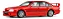 Chevrolet Omega Evo Irmscher 1990 Vermelho 1:18 Solido - Imagem 1