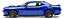 Dodge Challenger R/t Scat Pack 2022 1:18 Autoart Indigo Blue Azul - Imagem 5