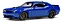 Dodge Challenger R/t Scat Pack 2022 1:18 Autoart Indigo Blue Azul - Imagem 1