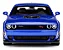 Dodge Challenger R/t Scat Pack 2022 1:18 Autoart Indigo Blue Azul - Imagem 3