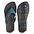 Chinelo Masc JKB Tratorado Sola Borracha de Pneu Resistente Azul - Imagem 2