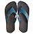 Chinelo Masc JKB Tratorado Sola Borracha de Pneu Resistente Azul - Imagem 1