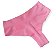 Calcinha de Biquíni Hot Paint Fio Duplo Cós Alto Rosa Candy a mais vendida - Imagem 2