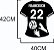 Camisa Vôlei mãos Personalizada Nome e Número - Imagem 3