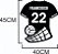 Camisa Vôlei rede Personalizada Nome e Número - Imagem 2