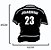 Camisa Atleta Personalizada Nome e Número - Imagem 2