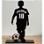 Jogador Menino Troféu Nome e Número - Imagem 1