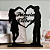 Casal Coração Troféu Personalizado Nome - Imagem 2