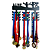 Porta Medalhas Crossfit Feminino Nome - Imagem 2