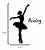 Bailarina Cruzada com Nome - Imagem 2