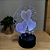 Luminária LED em Acrílico I Love You - Imagem 4
