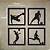 Kit 4 Quadros Futebol Masculino - Imagem 2