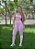 Conjunto Fitness Feminino Blackout Rosa - Imagem 3