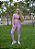Conjunto Fitness Feminino Básico Fucsia - Imagem 2