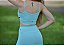 Conjunto Fitness Feminino Blackout Azul - Imagem 3