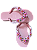 Chinelo havaianas top decorados rosa balett - Imagem 1