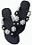 Chinelo havaianas top decorados preto e branco - Imagem 1