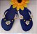 Chinelo havaianas top decorados azul naval - Imagem 1