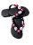 Chinelo havaianas top decorados preto com pink - Imagem 1