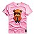 Camiseta Premium Estampa Urso Laranja - 3189 - Imagem 4