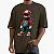 Camiseta Estampa Oversized Luiz Vermelho Corrente - 3353 - Imagem 5