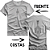 Camiseta Boldfire Gladiador Frente Costas - 3614 - Imagem 6