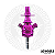 STEM - BLACK HOOKAH - MINI MONSTER ROSA METALIZADO - Imagem 1
