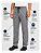 Calça Brim Uniforme Profissional Azul/Cinza - Imagem 4