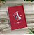 Caderno Alfabeto Floral Vermelho - Imagem 1