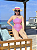 BODY BADI ROSA CHICLETE - Imagem 1