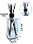 Kit Lavabo Square Luxo com Saboneteira e Difusor , Capacidade 250 ml - Imagem 4