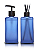 Kit Lavabo Square Luxo com Saboneteira e Difusor , Capacidade 250 ml - Imagem 2