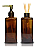 Kit Lavabo Square Luxo com Saboneteira e Difusor , Capacidade 250 ml - Imagem 2