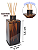 Kit Lavabo Square Luxo com Saboneteira e Difusor , Capacidade 250 ml - Imagem 4