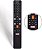 Controle remoto para Smart TV TCL RC802N - Tecla NETFLIX e Globoplay - Imagem 2